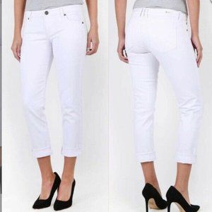 Kut From the Kloth Denim Cuffed White 6